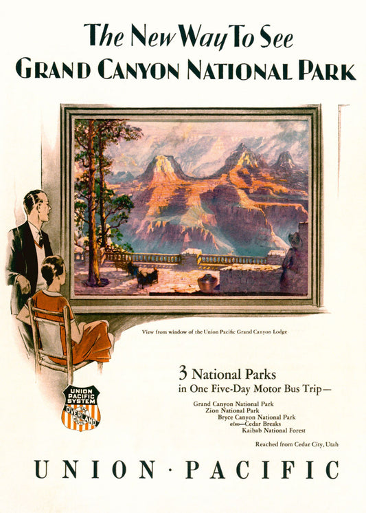 Union Pacific Grand Canyon Poster 0000-6594