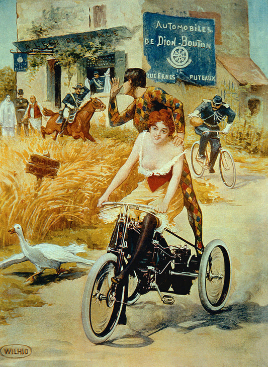 Michelin Tricycle Tire Poster 0000-6710