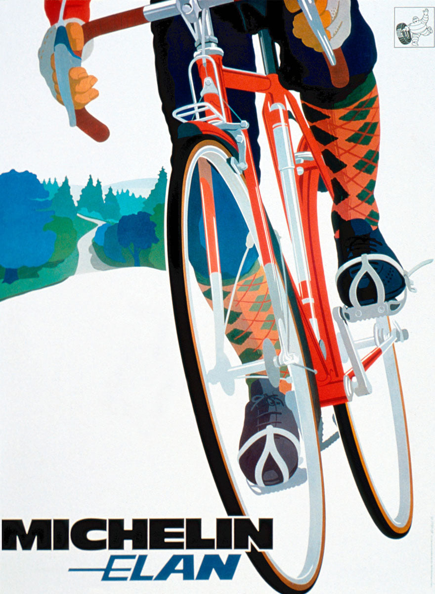 Michelin Elan Bicycle Tire Poster 0000-6728