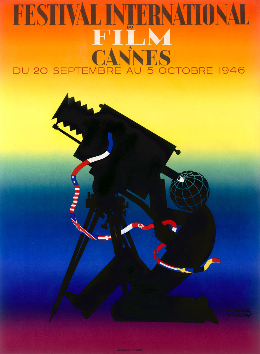 1946 Cannes Film Festival Poster 0000-6843