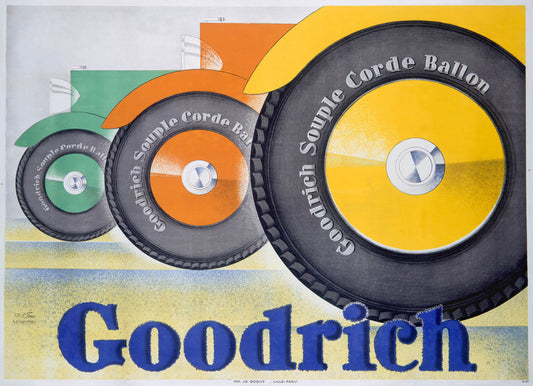 Goodrich Automobile Tire Poster 0000-6892