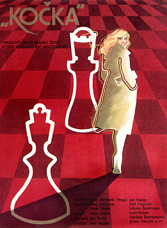 Czech Kocka Chess Movie Poster 0000-6940