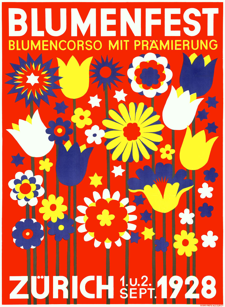 Swiss Bloomfest Zurich Poster 0000-6943