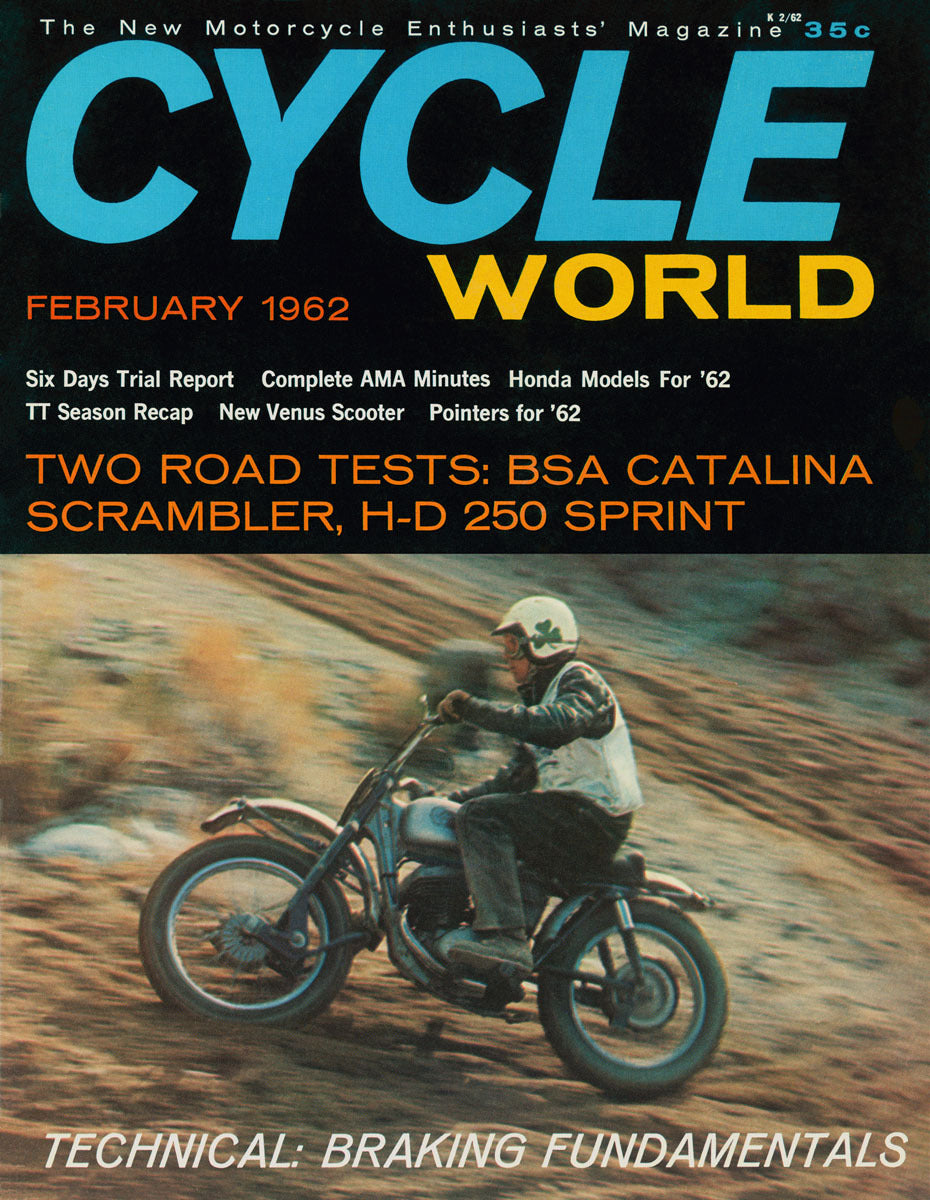 1962 Cycle World Greeves Motorcross Poster 0000-8069