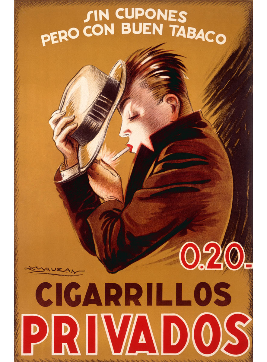 Privados Cigarette Tobacco Poster 0000-8112