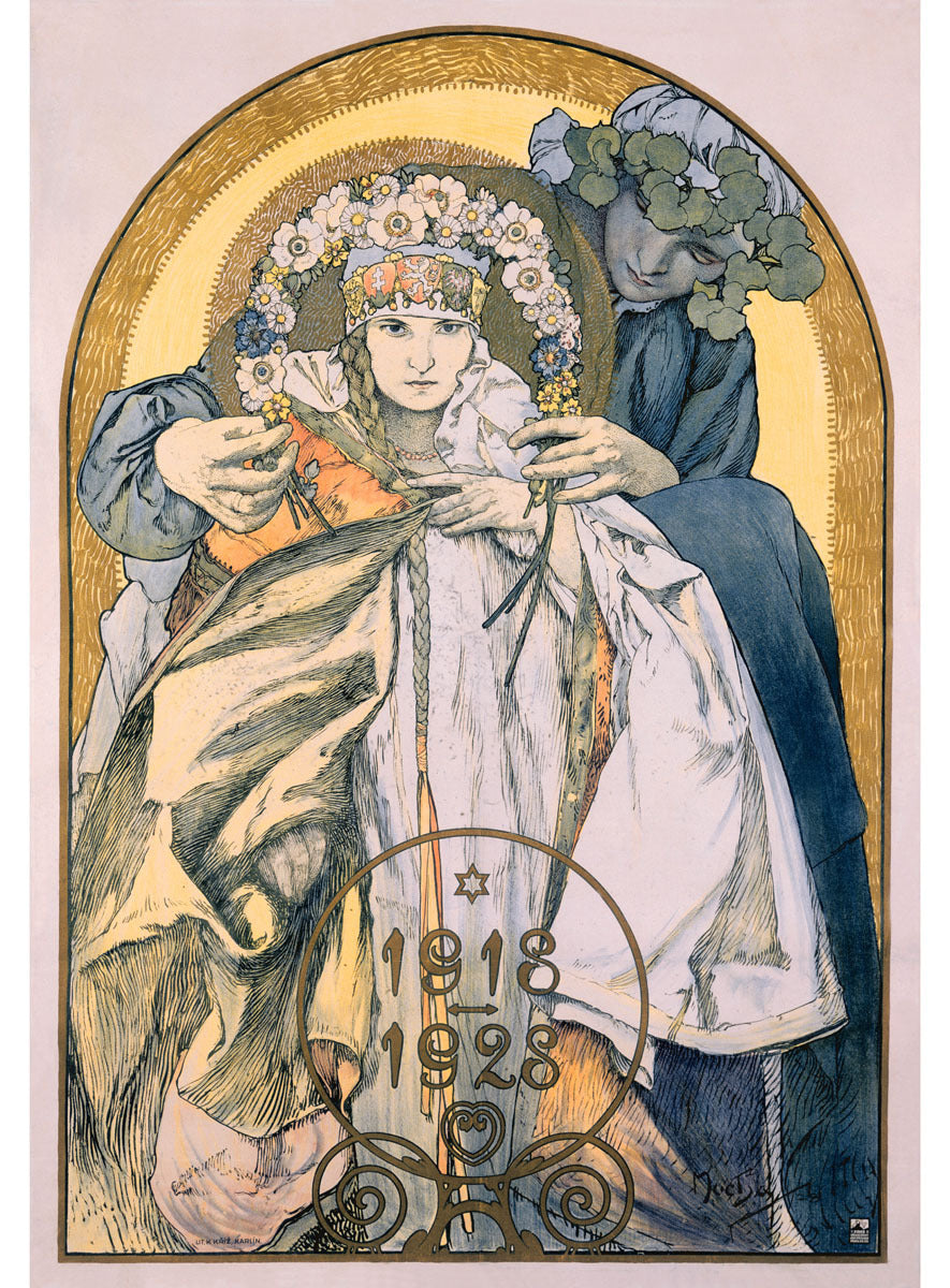 Mucha Nouveau 1918 1928 Theater Poster 0000-8263