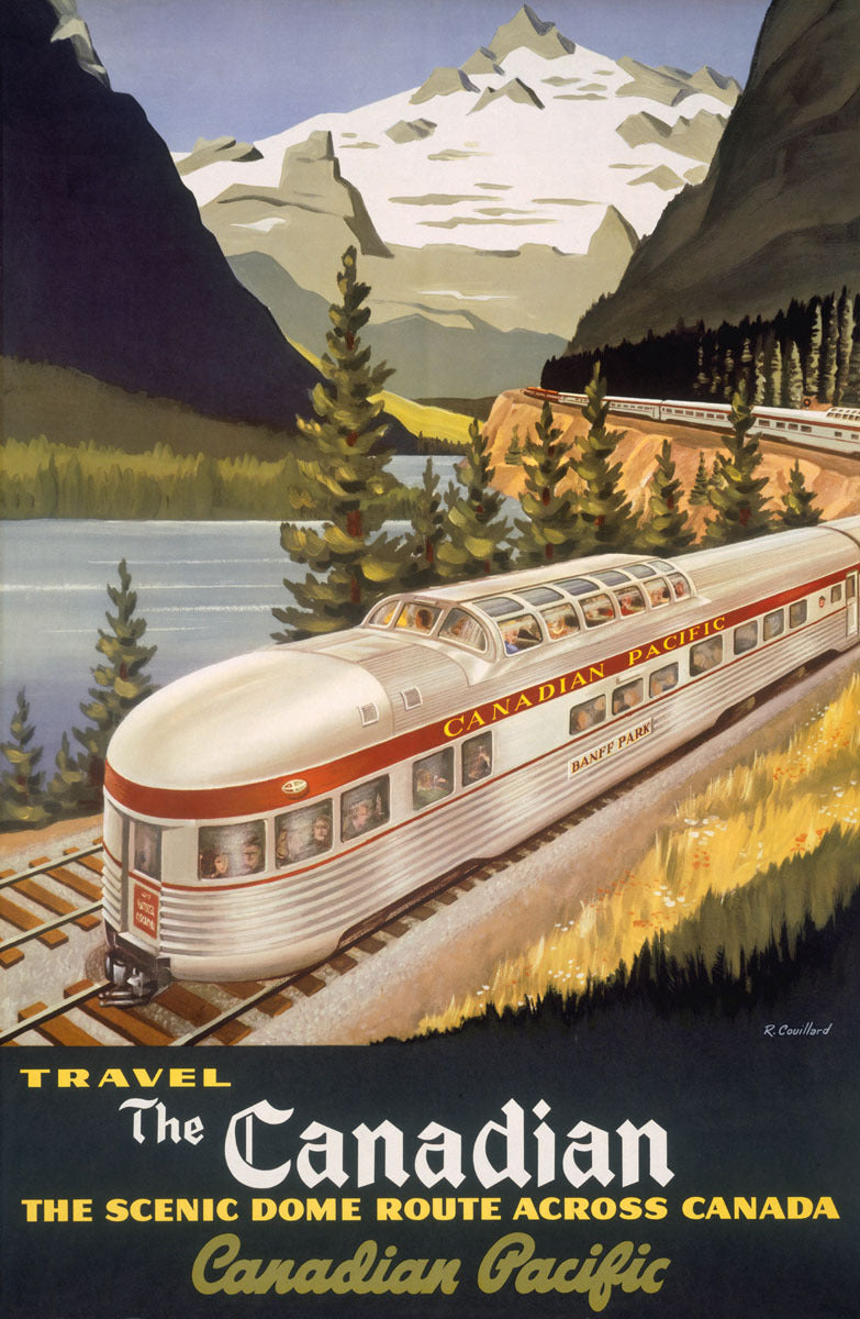 Canadian Pacific Railroad Train Poster 0000-8341