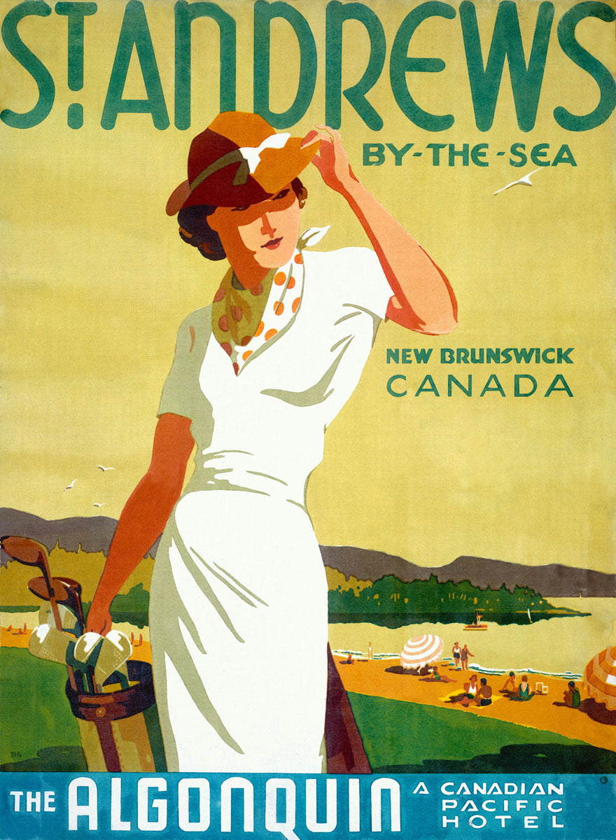 Canadian Pacific St. Andrews Travel Poster 0000-8343