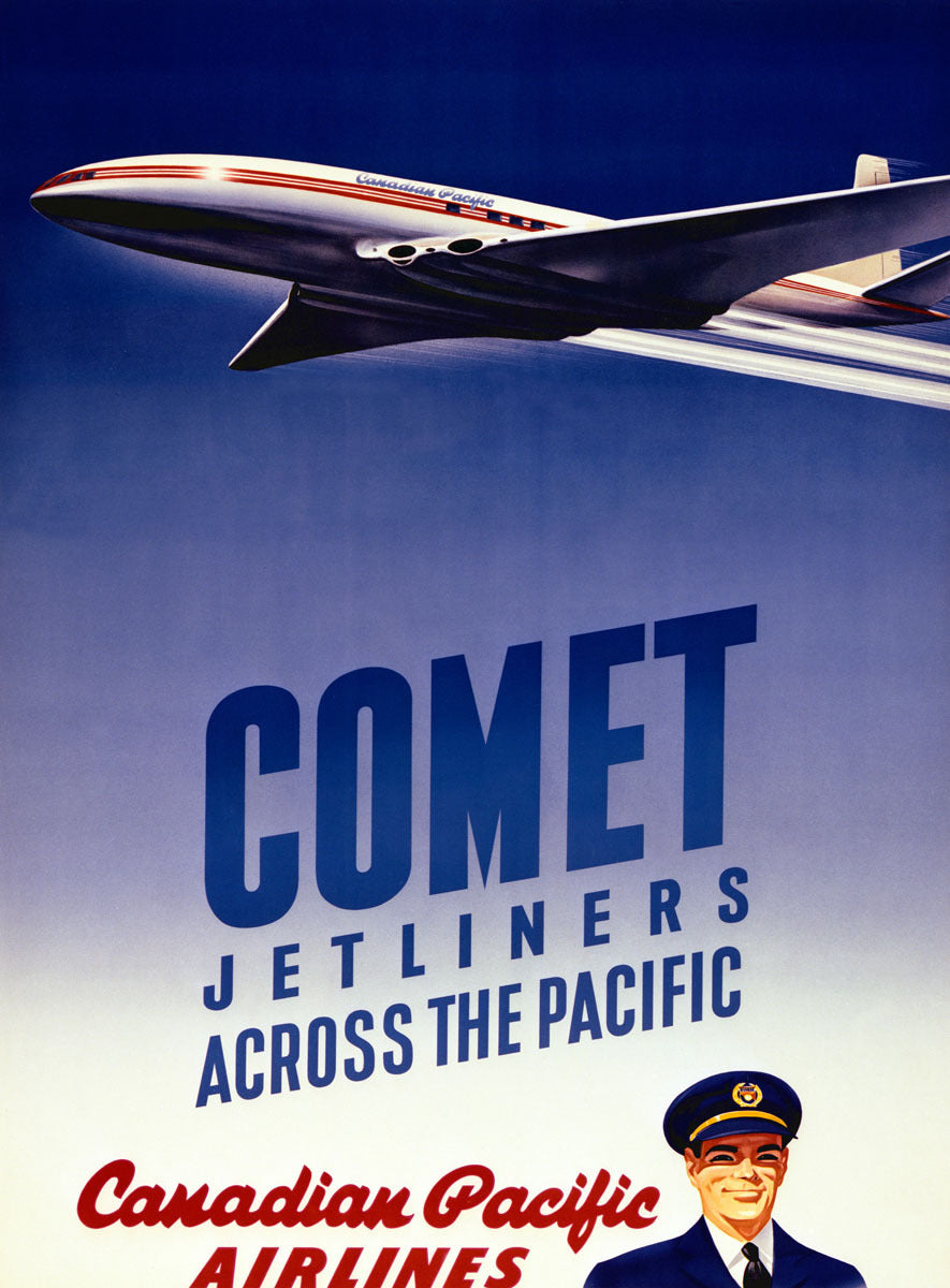 Canadian Pacific Comet Airway Poster 0000-8760