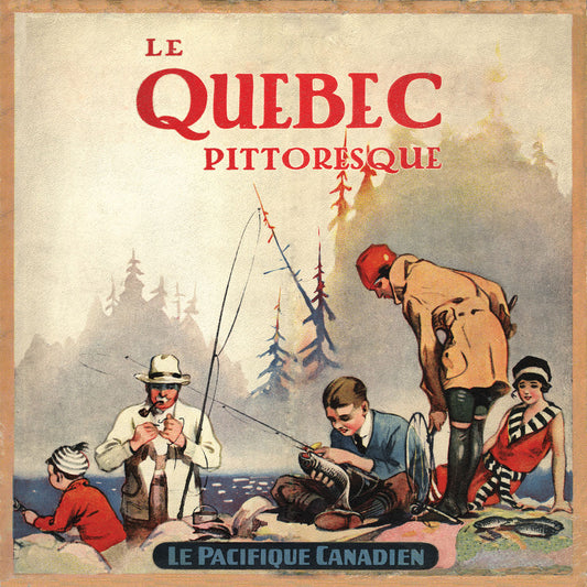 Canadian Pacific Picture Quebec Poster 0000-8767