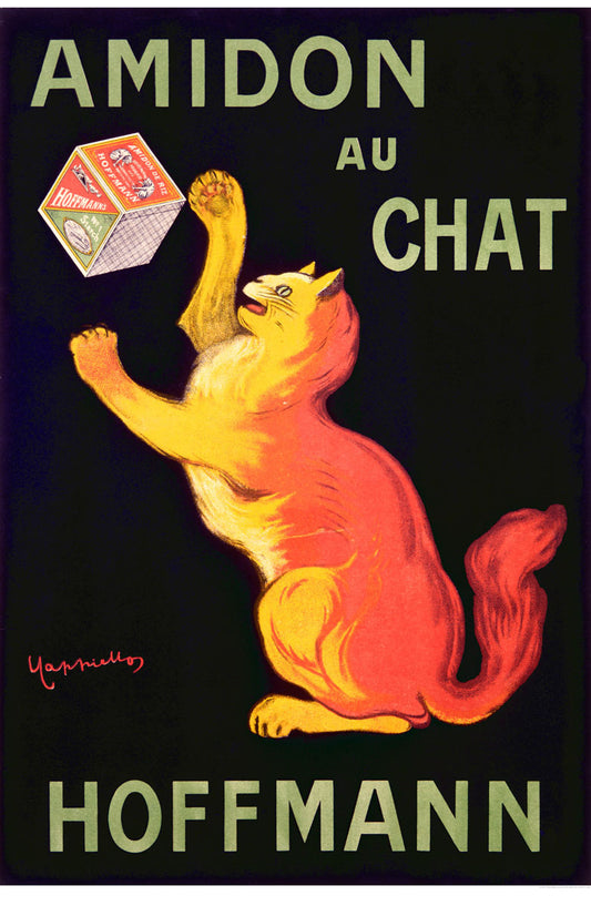 Leonetto Cappiello Amidon au Chat Vintage Poster 0000-9061