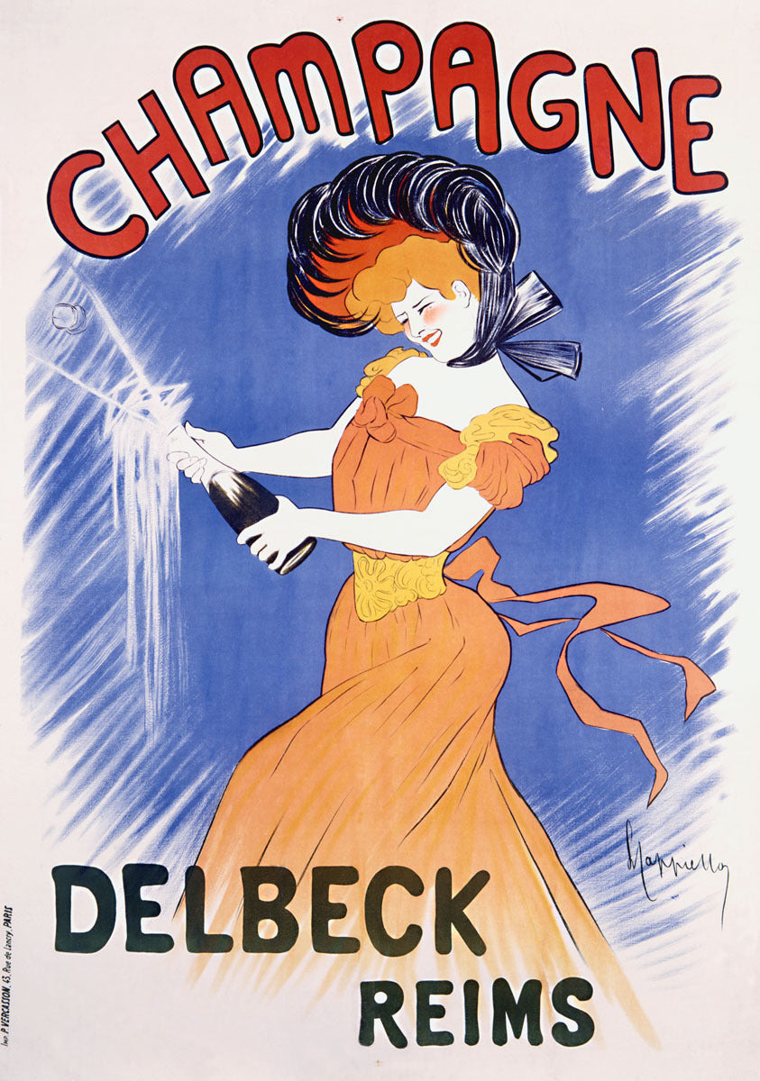 Leonetto Cappiello Champagne Vintage Poster 0000-9064