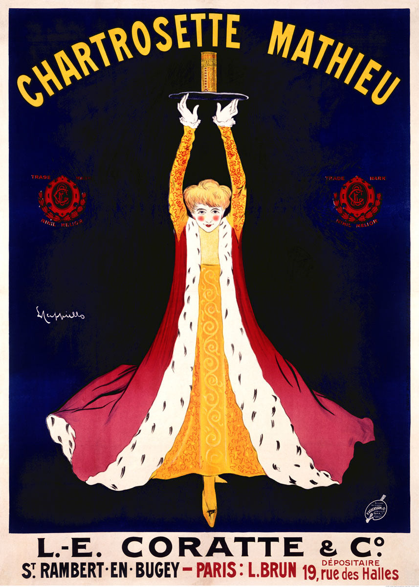 Leonetto Cappiello Chartrosette Mathieu Poster 0000-9066