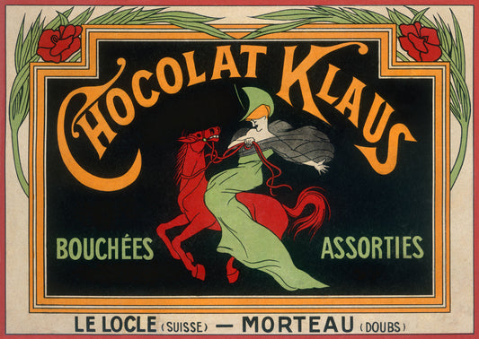 Leonetto Cappiello Chocolat Klaus Vintage Poster 0000-9070