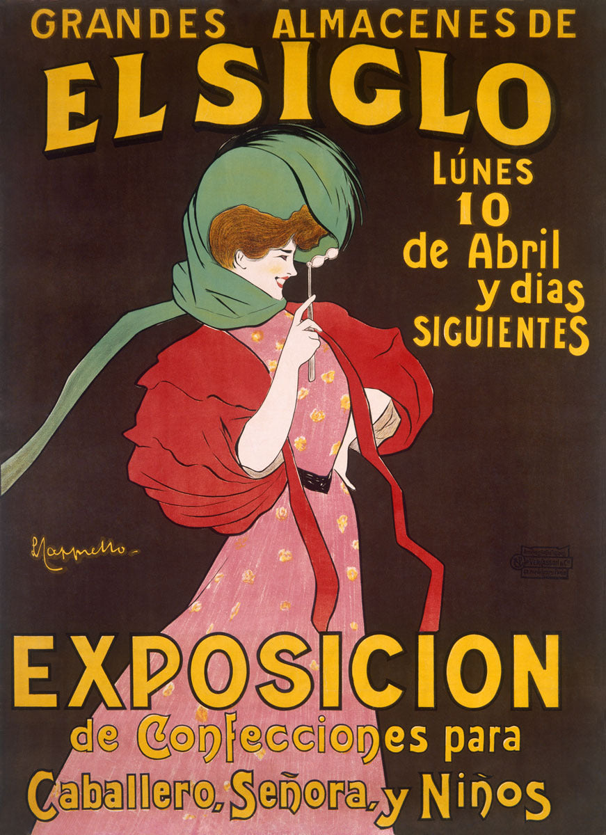 Leonetto Cappiello El Siglo Exposicion Poster 0000-9076