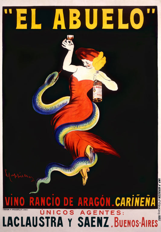 Leonetto Cappiello El Abuelo Vintage Posters 0000-9078