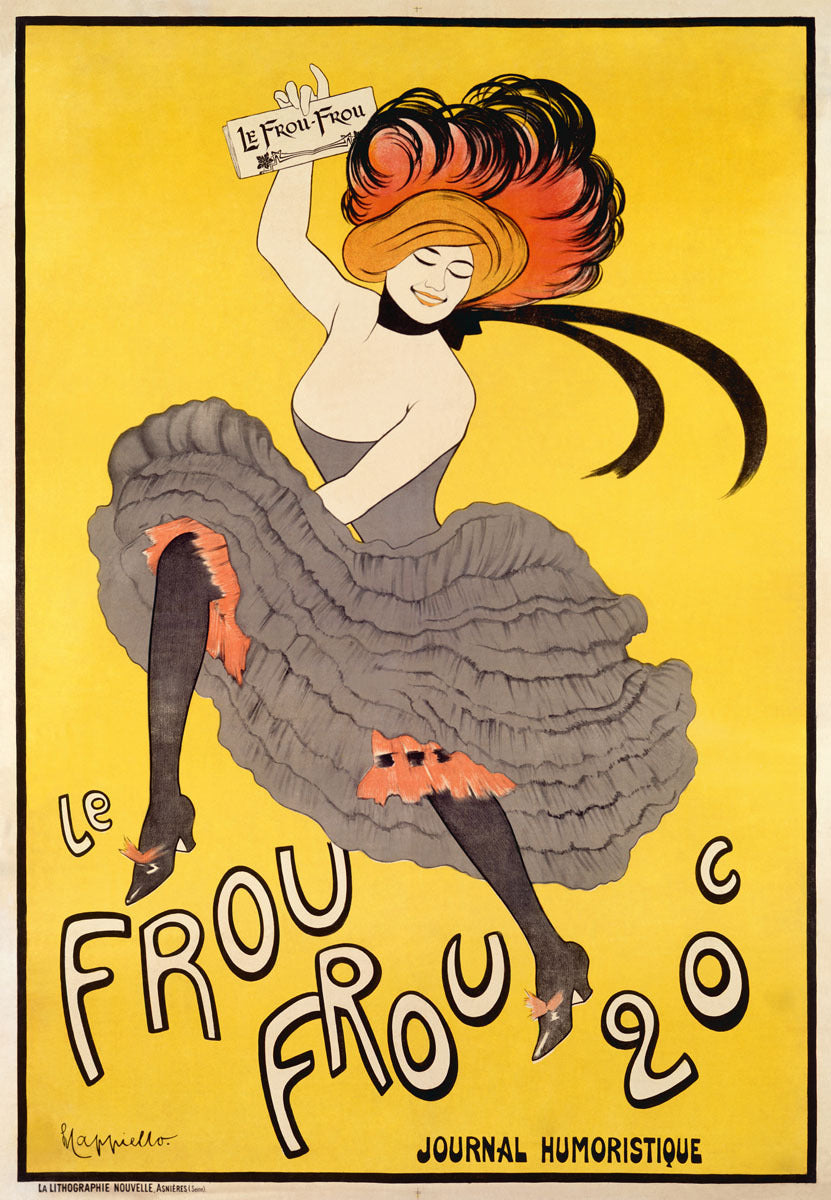 Leonetto Cappiello Le Frou-Frou Vintage Poster 0000-9080