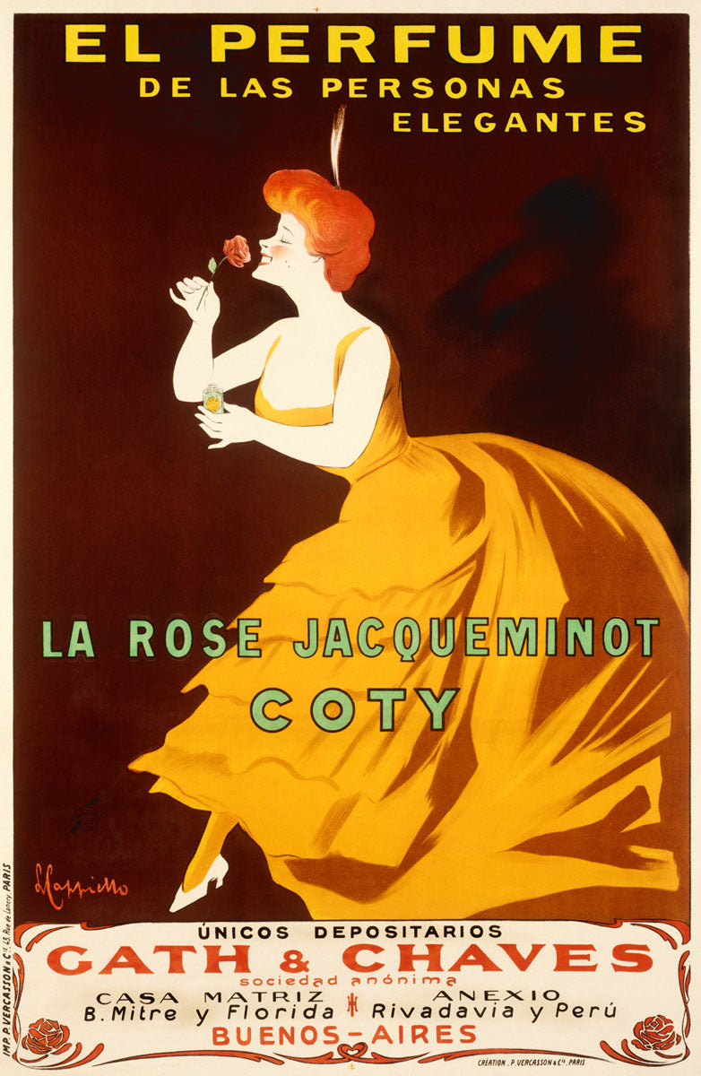 Leonetto Cappiello El Perfume Vintage Poster 0000-9081