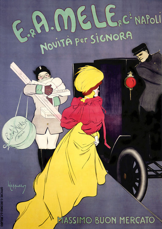 Leonetto Cappiello Massimo Buon Mercato Poster 0000-9085