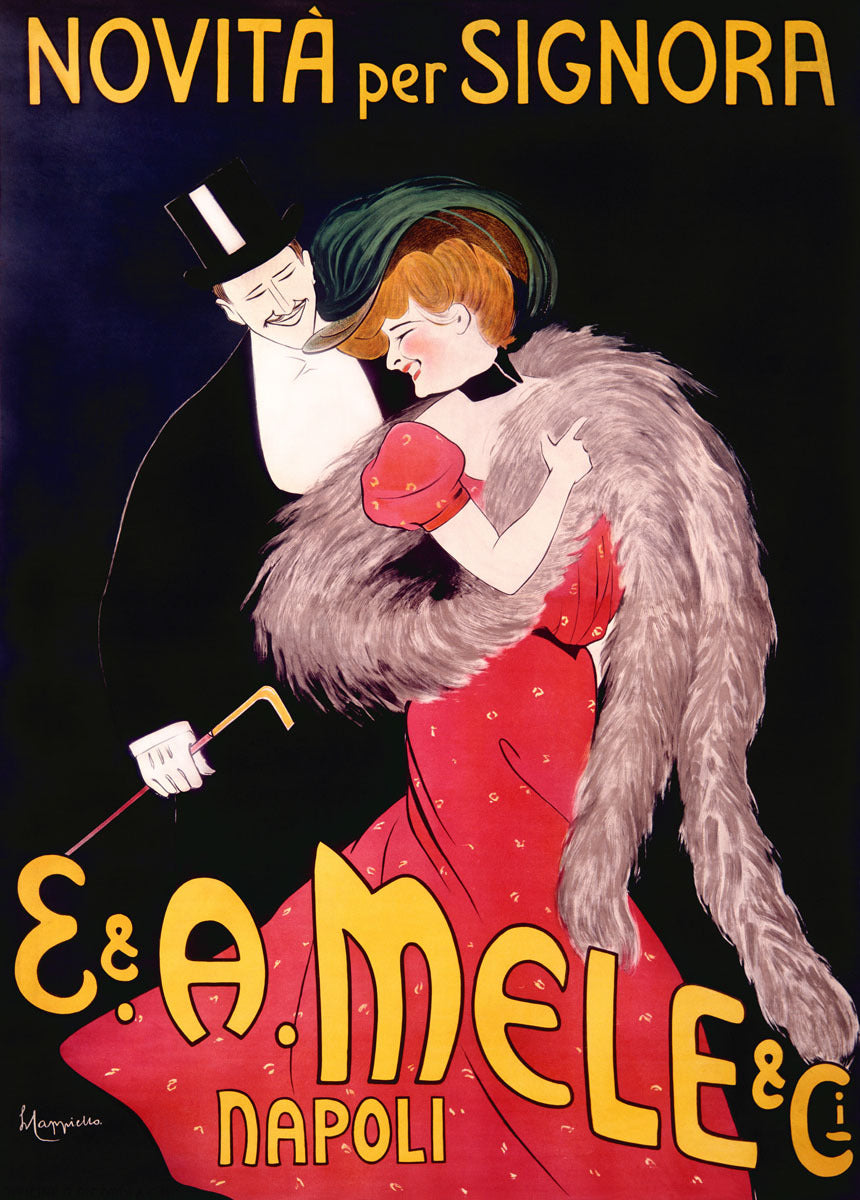 Leonetto Cappiello Novita per Signora Poster 0000-9086