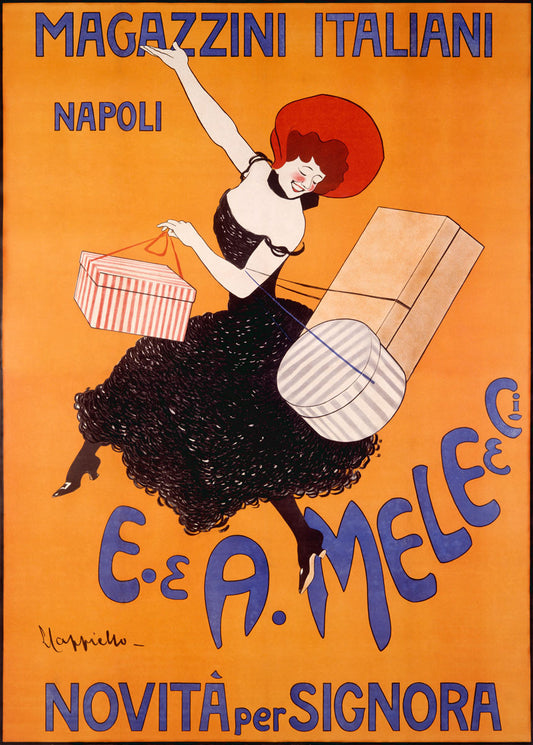 Leonetto Cappiello Magazzini Italiani Poster 0000-9087