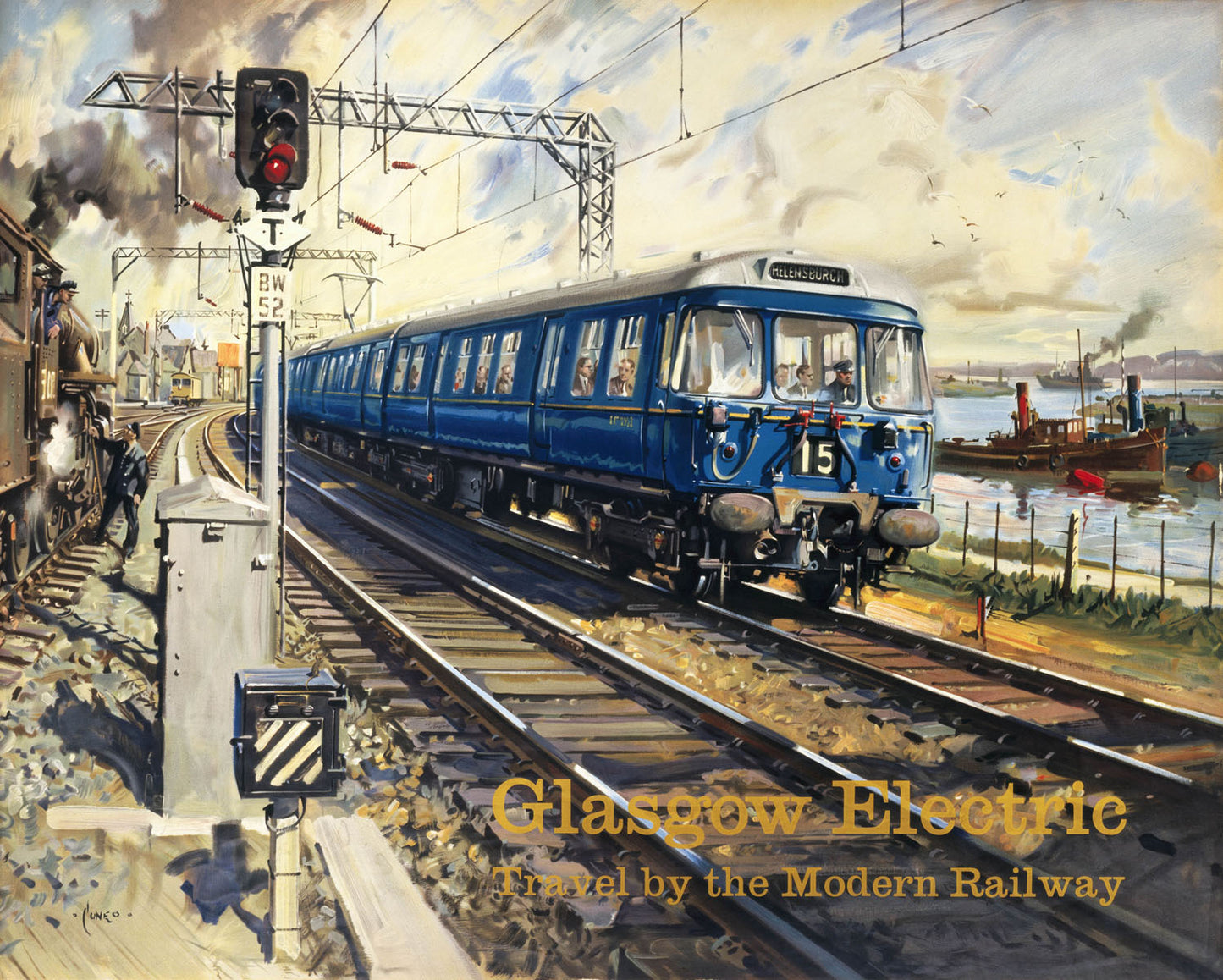 Glasgow Electric', BR (ScR) poster, c 1960s 0001-3002