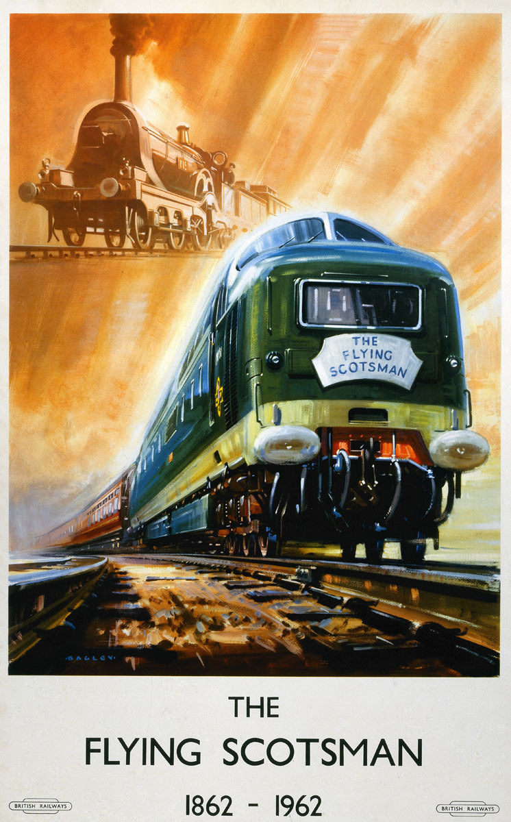 ‘The Flying Scotsman’ BR poster, 1962. 0001-3109