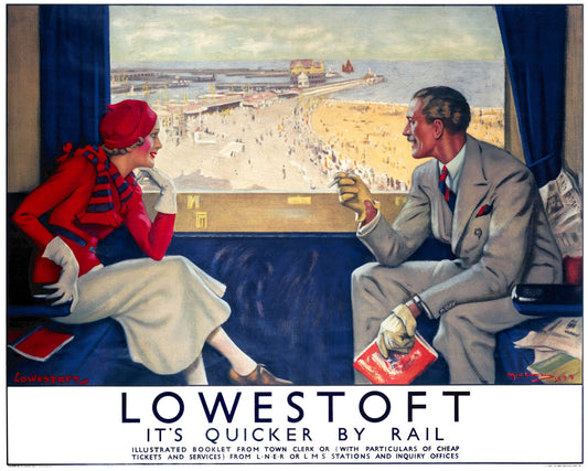 Lowestoft, LNER/LMS poster, 1933. 0001-3141