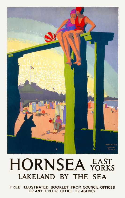 Hornsea, LNER poster, c 1930. 0001-3161