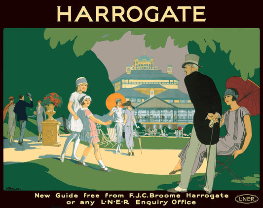 Harrogate, LNER poster, 1925. 0001-3164