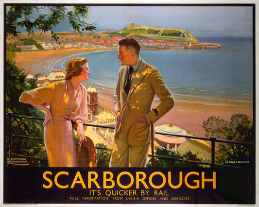 Scarborough, LNER poster, 1935. 0001-3165