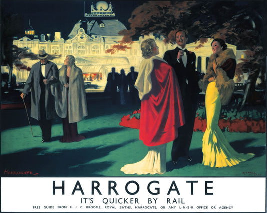 Harrogate, LNER poster, 1923-1947. 0001-3172