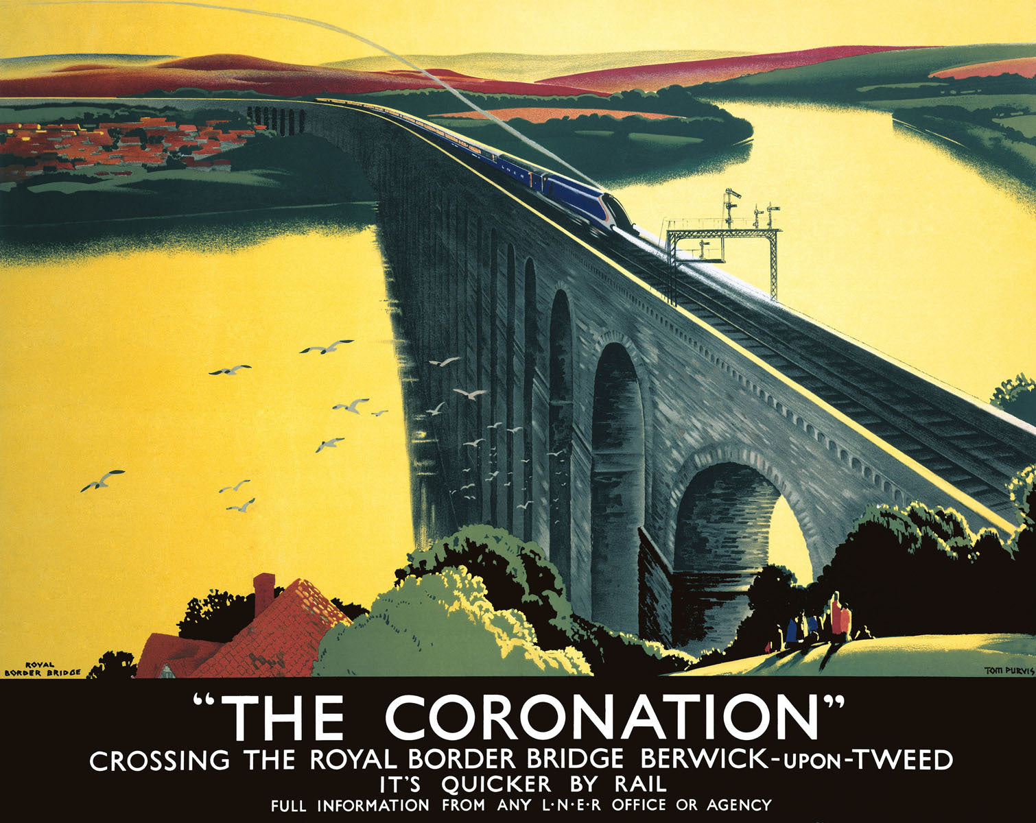 The Coronation, LNER poster, 1923-1947. 0001-3179