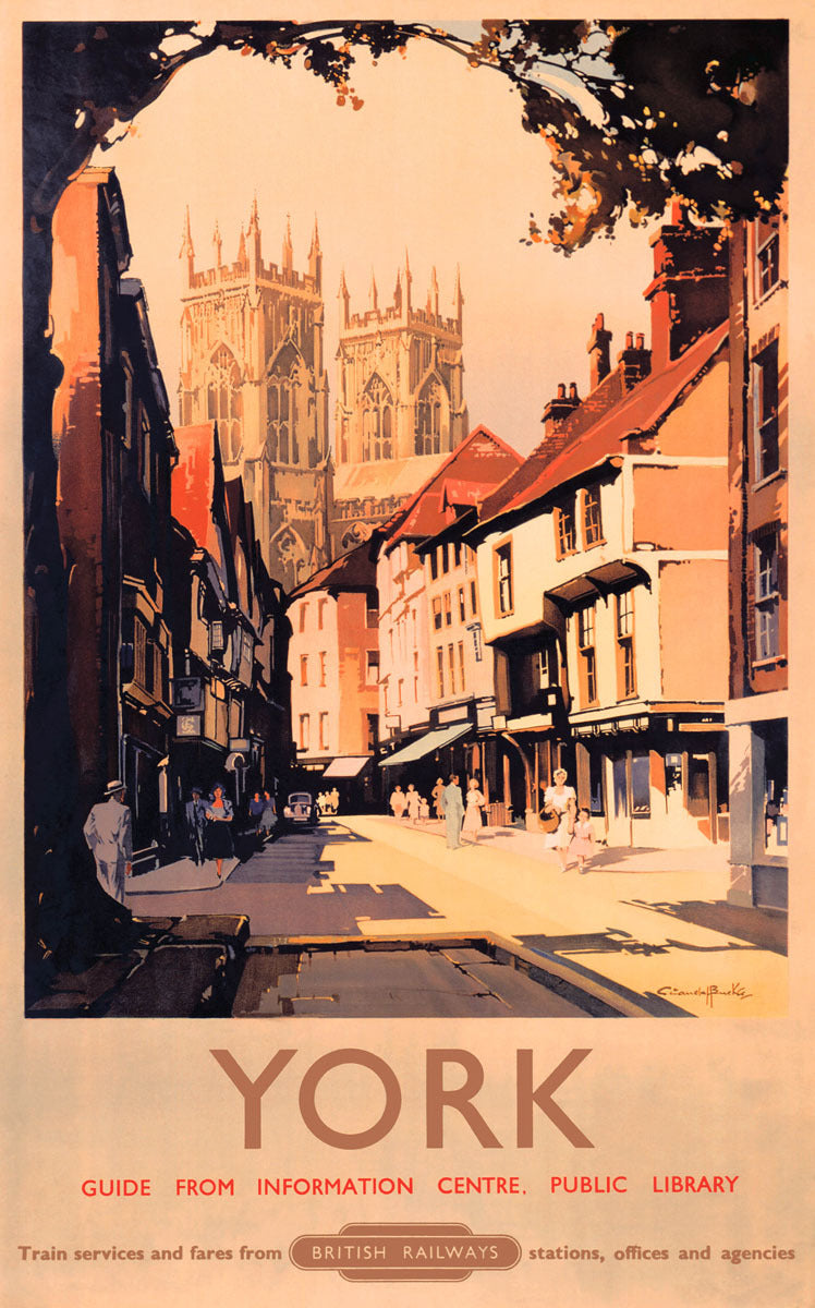 York, BR poster, 1950s. 0001-3183