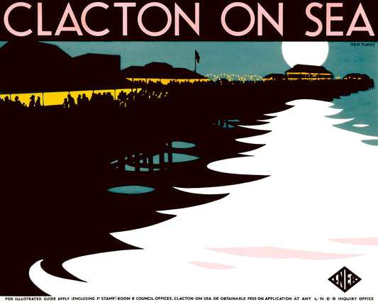 Clacton-on-Sea, LNER poster, 1923-1947. 0001-3188