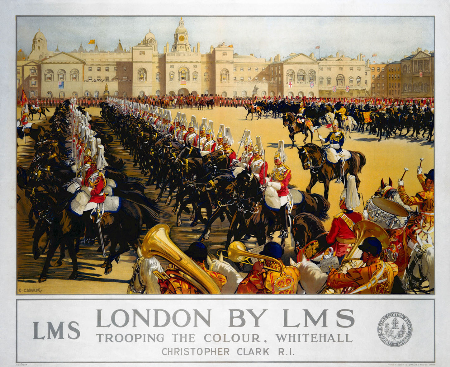 London by LMS - Trooping the Colour, Whitehall 0001-3333