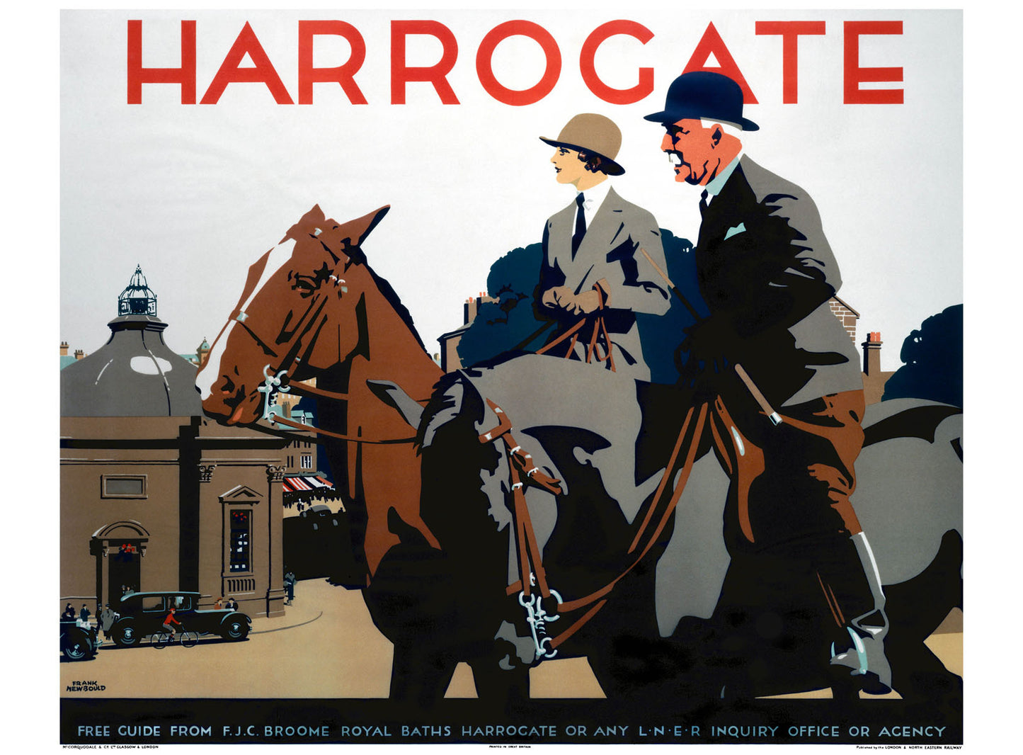 Harrogate, LNER poster, 1930. 0001-3343