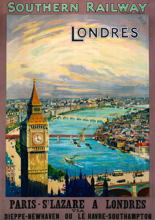 ‘Londres’, (London), SR poster, 1923-1947. 0001-3365