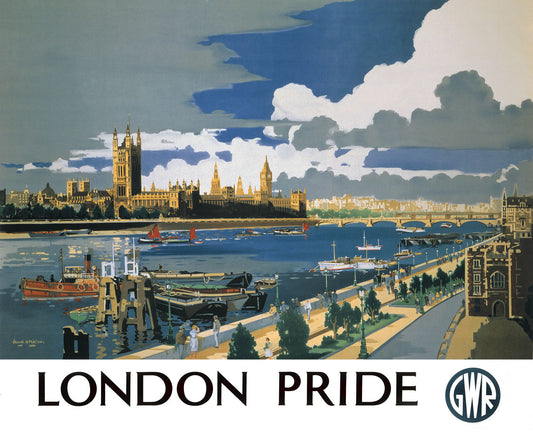 London Pride', GWR poster, 1946. 0001-3367