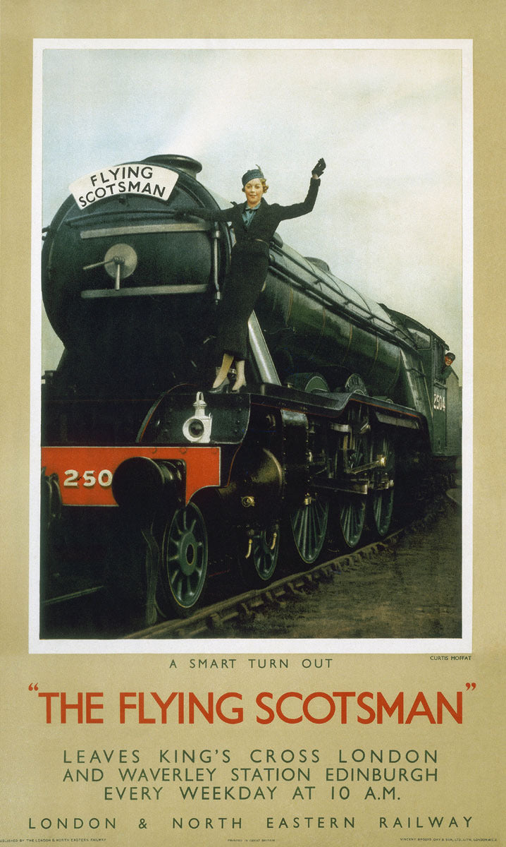 The Flying Scotsman, LNER poster, c 1935. 0001-3396