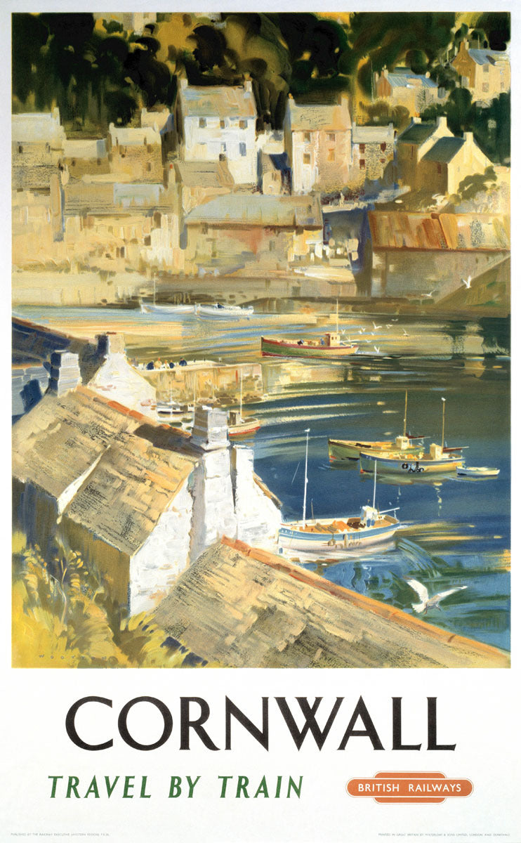 Cornwall, BR poster, 1948-1965. 0001-3498