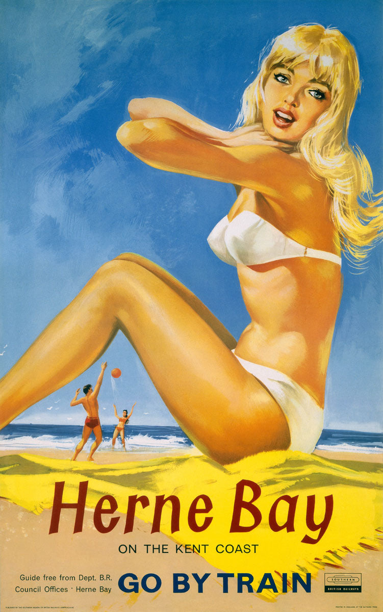 Herne Bay, BR poster, 1961. 0001-3576