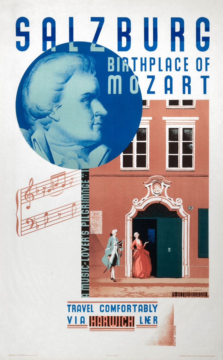 ‘Salzburg, Birthplace of Mozart' 0001-3958