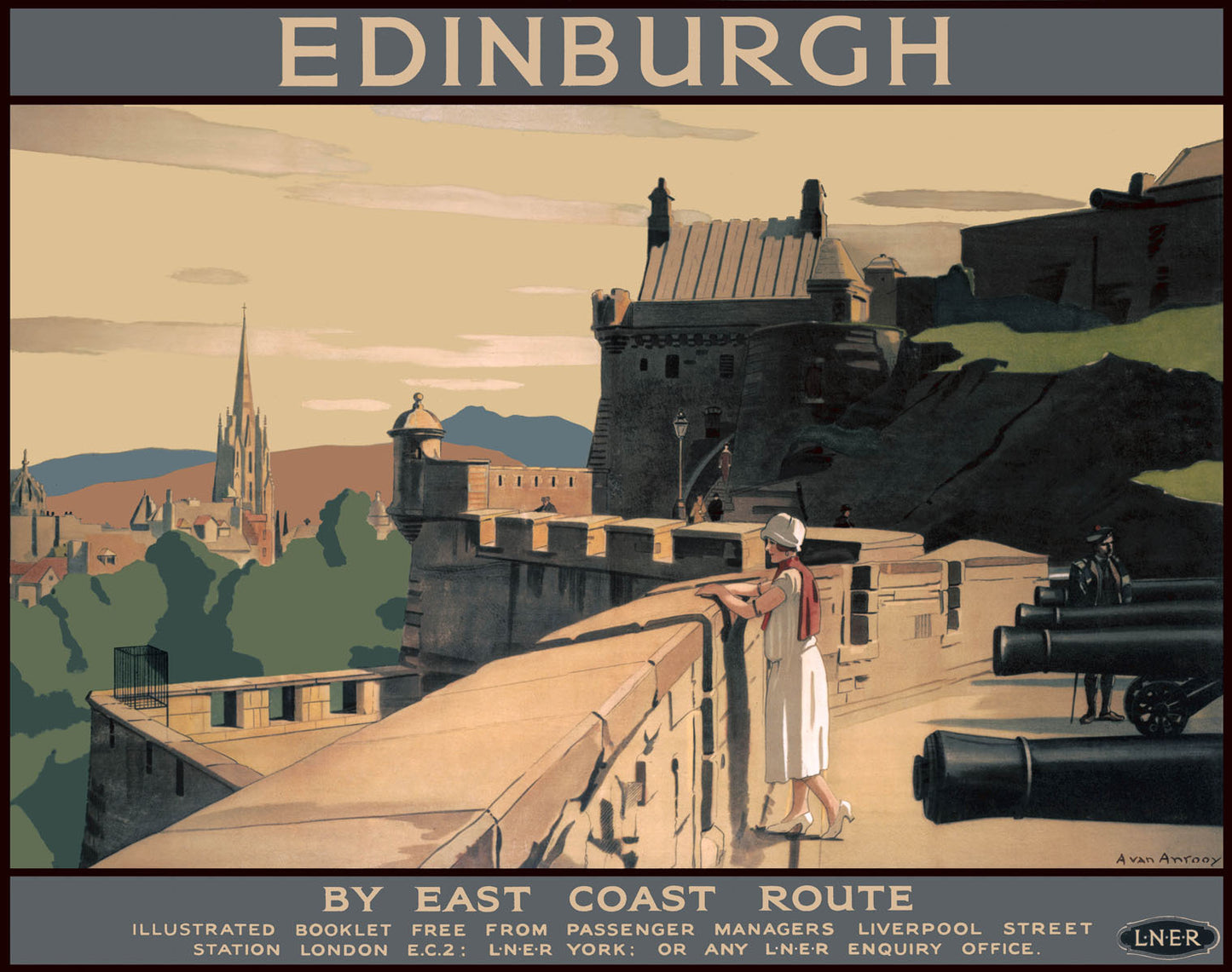 Edinburgh by the East Coast Route' 0001-3996