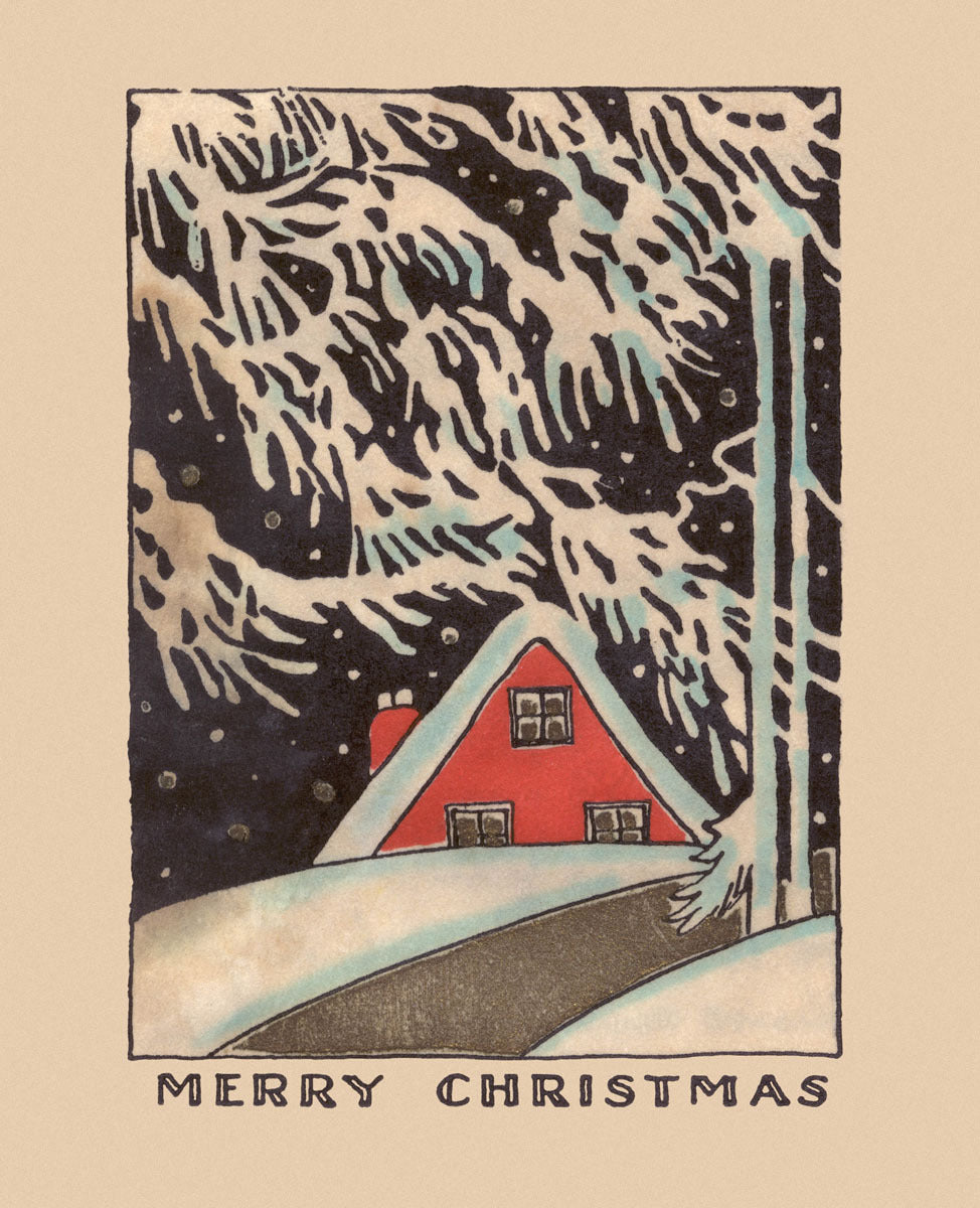 Christmas Card, 1929 0001-7082