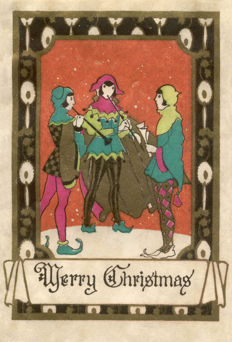 Christmas Card, 1929 0001-7112