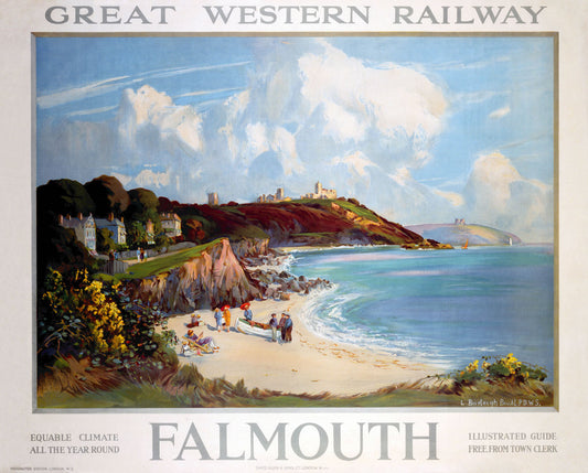 Falmouth, GWR poster, 1923-1942 0001-9346