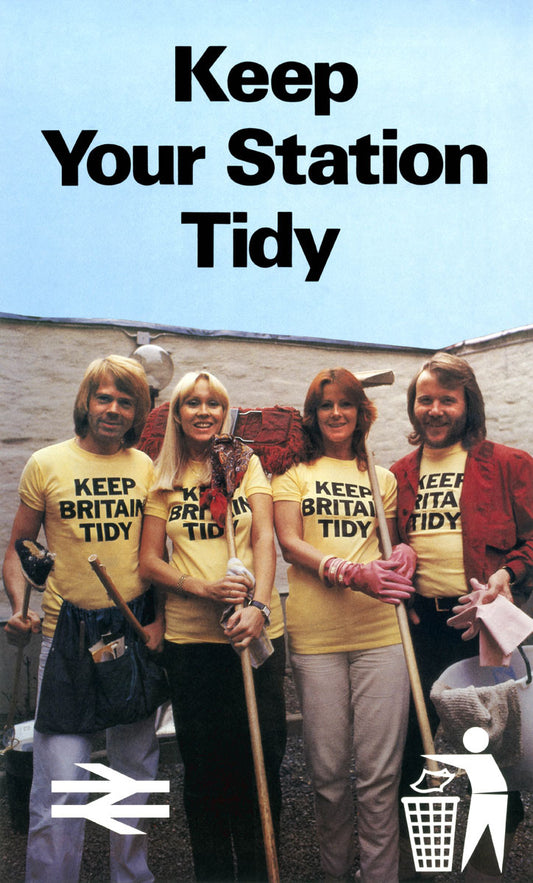 Keep Your Station Tidy, BR poster, 1979 0001-9622