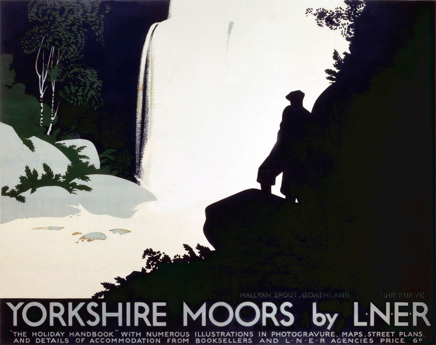 Yorkshire Moors, LNER Poster 0002-0788