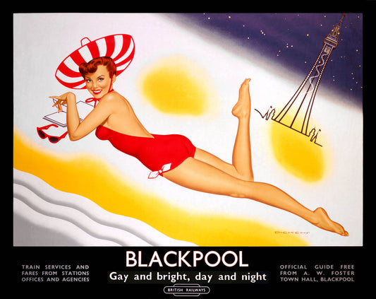 Blackpool, BR poster, 1960 0002-0859